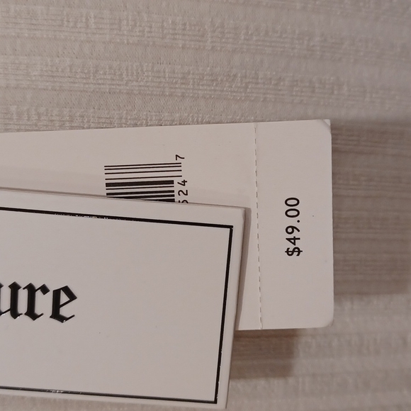 Juicy Couture Pebble Ribbed Tee NEW- Sz. Med - Picture 8 of 10